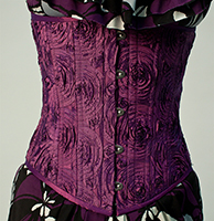 Magenta Rose Corset