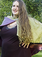 Sage and Lavender Mini Cloak
