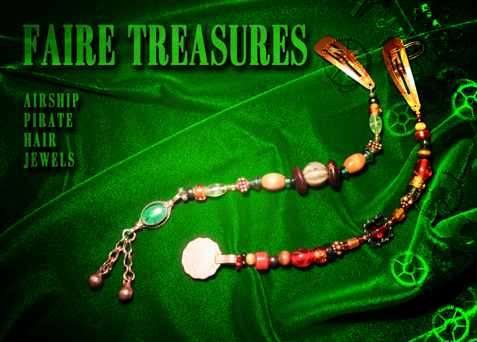 Faire Treasures Pirate Hair Jewels Donation